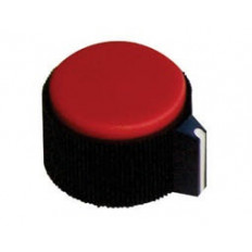 KOYMΠΙ ΜΕ ΒΙΔΑ ΓΙΑ ΑΞΟΝΑ 6mm ΚΟΚΚΙΝΟ Δ25.4mm RN-118D