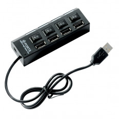 USB HUB 1:4 ΜΕ ΔΙΑΚΟΠΤΕΣ