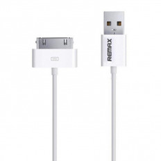 USB ΚΑΛΩΔΙΟ ΓΙΑ iPHONE 3/4/iPAD/iPOD 1m ΛΕΥΚΟ