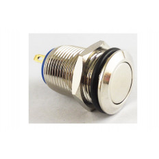 ΜΠΟΥΤΟΝ MH ΦΩΤΙΖΟΜΕΝΟ NICKEL ΑΔΙΑΒΡΟΧΟ FLAT 250V AC/2Α  Φ12