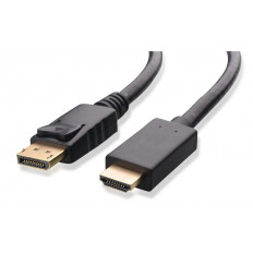 DISPLAYPORT ΑΡΣΕΝΙΚΟ - HDMI ΑΡΣΕΝΙΚΟ ΚΑΛΩΔΙΟ 3m