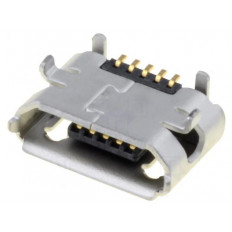 USB MICRO TYPE B 5p SLIM ΘHΛYΚΟ SMD ΣΑΣΙ