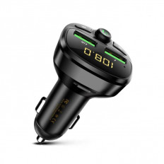 FM TRANSMITTER ΓΙΑ ΑΥΤΟΚΙΝΗΤΟ MP3 ΠΟΜΠΟΣ  ΜΕ BLUETOOTH ΚΑΙ 2xUSB PORTS