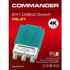 DISEQC 2:1 COMMANDER DS-21