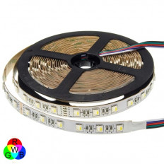 ΚΑΛΩΔIOΤΑΙΝΙΑ LED 14.4W RGB + ΛΕΥΚΟ 6000K ΜΗ ΑΔΙΑΒΡΟΧΗ