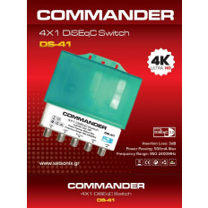 DISEQC 4:1 COMMANDER DS-41