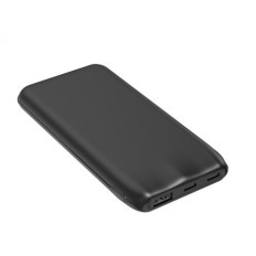POWER BANK 10000mA 12W PLATINET ΜΑΥΡΟ