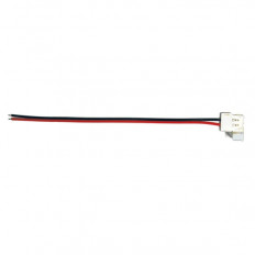 CONNECTOR 8mm ΜΕ ΚΑΛΩΔΙΟ ΜΕ ΕΛΕΥΘΕΡΑ ΑΚΡΑ ΓΙΑ ΣΥΝΔΕΣΗ ΜΟΝΟΧΩΡΜΗΣ ΤΑΙΝΙΑΣ LED
