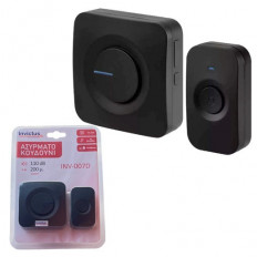 INV-007D ΑΣΥΡΜΑΤΟ ΚΟΥΔΟΥΝΙ ΜΠΑΤΑΡΙΑΣ 200μ ΕΜΒΕΛΕΙΑ INVICTUS