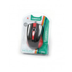 OM 05 ΕΝΣΥΡΜΑΤΟ ΠΟΝΤΙΚΙ ΟΠΤΙΚΟ USB 1000dpi KOKKINO