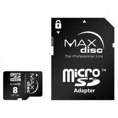 ΚΑΡΤΑ ΜΝΗΜΗΣ MICRO SD 8GB CLASS 10 MAXDISC