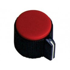 KOYMΠΙ ΜΕ ΒΙΔΑ ΓΙΑ ΑΞΟΝΑ 6mm ΚΟΚΚΙΝΟ Δ19.5mm RN-118Ε