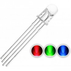 LED 5mm RGB ΔΙΑΦΑΝΕΣ ΜΕ 4 ΠΟΔΙΑ ΚΟΙΝΗΣ ΑΝΟΔΟΥ