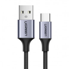 USB 2.0 A - USB TYPE C 3A ΚΑΛΩΔΙΟ ΝΙΚΕΛ 1M UGREEN ΜΑΥΡΟ