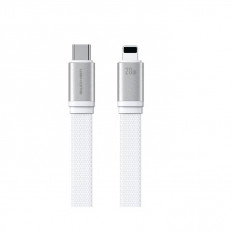 USB TYPE C ΑΡΣΕΝΙΚΟ - LIGHTNING ΑΡΣΕΝΙΚΟ 6Α ΚΑΛΩΔΙΟ 1m PD20W WDC-187 WK ΛΕΥΚΟ