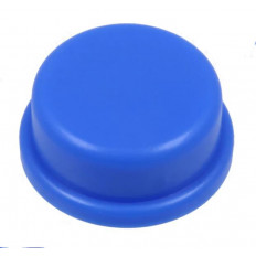 ΚΟΥΜΠΙ ΜΠΛΕ ΣΤΡΟΓΓΥΛΟ Φ13mm ΓΙΑ TACT SWITCH