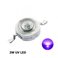 LED T6 SMD UV 3W 400-405nm ΧΩΡΙΣ ΨΥΚΤΡΑ