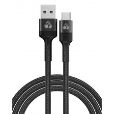 USB 2.0 A - USB TYPE C ΚΑΛΩΔΙΟ 1m 60W PTR 0129 POWERTECH ΜΑΥΡΟ