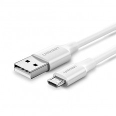 USB A - MICRO USB B ΚΑΛΩΔΙΟ 2m 2.4A UGREEN ΛΕΥΚΟ