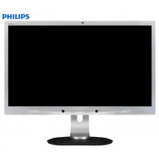 ΟΘΟΝΗ 24" LED PHILIPS 241P4Q ΜΑΥΡΗ-ΑΣΗΜΙ WIDE MU (ΜΕ ΚΑΜΕΡΑ) (REFURBISHED - GRADE A)