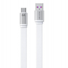 USB 2.0 A - USB TYPE-C ΚΑΛΩΔΙΟ 1.5m 6A ΛΕΥΚΟ WDC-156