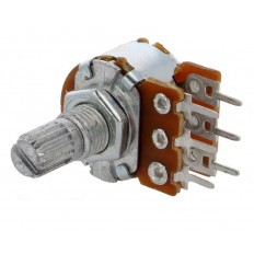 ΠΟΤΕΝΣΙΟΜΕΤΡΟ 50KΩ ΛΟΓΑΡΙΘΜΙΚΟ STEREO ΜΕΤΑΛΛΙΚΟ