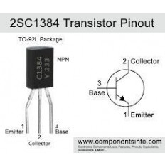 2SC 1384 ΤΡΑΝΖΙΣΤΟΡ NPN 50V 1A TO92L