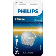 CR 2430 ΜΠΑΤΑΡΙΑ ΛΙΘΙΟΥ 3V PHILIPS