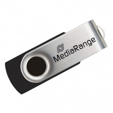 USB 2.0 ΜΝΗΜΗ 4GB ΜΑΥΡΟ/ΑΣΗΜΙ MEDIARANGE