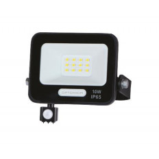 ΠΡΟΒΟΛΕΑΣ LED 10W 220V ΜΕ ΑΙΣΘΗΤΗΡΑ IP65 4000k SLIM