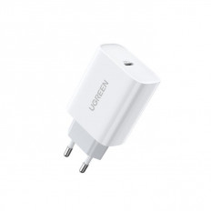 CD 127 ΤΡΟΦΟΔΟΤΙΚΟ PD 220V ΣΕ ΘΥΡΑ USB TYPE-C ΤΑΧΥΦΟΡΤΙΣΤΗΣ 30W UGREEN ΛΕΥΚΟ