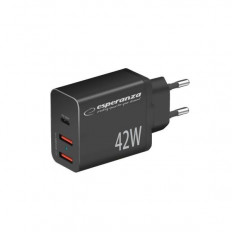 TΡΟΦΟΔΟΤΙΚΟ PD+QC 220V ΣΕ  2 USB+ TYPE C 42W EZC106K