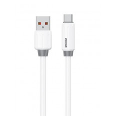 USB A - USB TYPE-C ΚΑΛΩΔΙΟ 1m 66W ΛΕΥΚΟ FULL SPEED WDC-27a