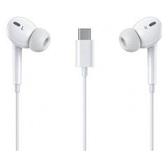 WK YA17 HANDSFREE ΣΤΕΡΕΟ ΛΕΥΚΟ TYPE-C