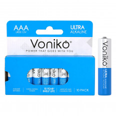 LR03 AAA ΜΠΑΤAPIΕΣ ΑΛΚΑΛΙΚΕΣ VONIKO ΔΕΚΑΔΑ