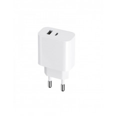 ΤΡΟΦΟΔΟΤΙΚΟ QC3.0 220V ΣΕ USB ΚΑΙ TYPE-C 45W ΤΑΧΥΦΟΡΤΙΣΤΗΣ MAXLIFE MXTC-07