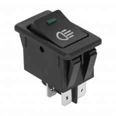 ΔΙΑΚΟΠΤΗΣ ΚΟΥΝΙΑΣ ON-OFF 4p 35A/12V ΜΕ ΠΡΑΣΙΝΟ LED