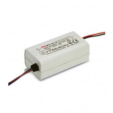 TΡΟΦΟΔΟΤΙΚΟ LED 24V 0.67A 16.08W IP42 APV-16-24 MEAN WELL