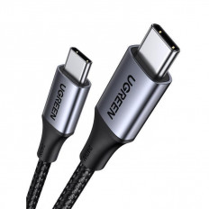 USB TYPE C - USB TYPE C 2400W ΚΑΛΩΔΙΟ 1m US535 UGREEN ΜΑΥΡΟ
