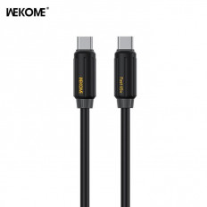 USB TYPE-C - USB TYPE-C ΚΑΛΩΔΙΟ 1m 66W ΜΑΥΡΟ FULL SPEED WDC-27a
