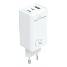 ΤΡΟΦΟΔΟΤΙΚΟ QC3.0 220V ΣΕ USB +2 TYPE C 65W ΤΑΧΥΦΟΡΤΙΣΤΗΣ POWERTECH PT 1094