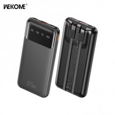 POWER BANK 10000mAh 22.5W PDx1 & QC3.0x1 WK ΜΑΥΡΟ WP-63
