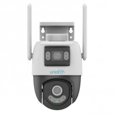 Uho-P2S-M33F34 IP ΚΑΜΕΡΑ WI-FI 3MP+3MP 2K UNIARCH ΛΕΥΚΗ