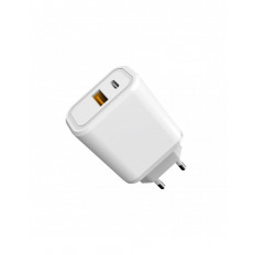 ΤΡΟΦΟΔΟΤΙΚΟ QC3.0 220V ΣΕ USB ΚΑΙ TYPE-C 30W ΤΑΧΥΦΟΡΤΙΣΤΗΣ PLATINET