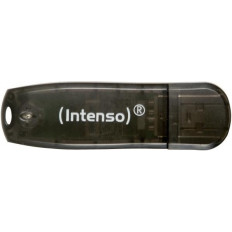 USB 2.0 ΜΝΗΜΗ 16GB ΜΑΥΡΟ INTENSO