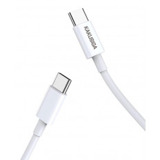 USB TYPE-C - USB TYPE-C ΚΑΛΩΔΙΟ 25cm 100W ΛΕΥΚΟ