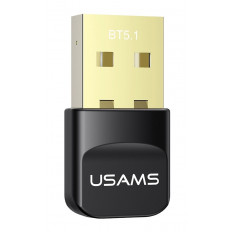 USB BLUETOOTH ADAPTOR USAMS 5.1 ZB321 ΜΑΥΡΟ