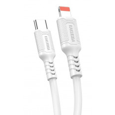 USB TYPE C ΑΡΣΕΝΙΚΟ - LIGHTNING ΑΡΣΕΝΙΚΟ 27W ΚΑΛΩΔΙΟ 1m ΛΕΥΚΟ KSC-984 KAKUSIGA