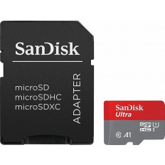 ΚΑΡΤΑ ΜΝΗΜΗΣ MICRO SD 256GB SDXC A1 U1 UHS-I CLASS 10 + SD ADAPTER SANDISK