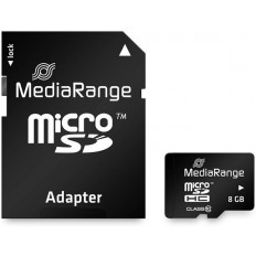 ΚΑΡΤΑ ΜΝΗΜΗΣ MICRO SD 8GB C10 MEDIARANGE